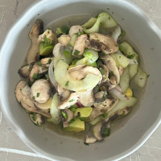 AGUACHILE DE CHAMPIÑONES