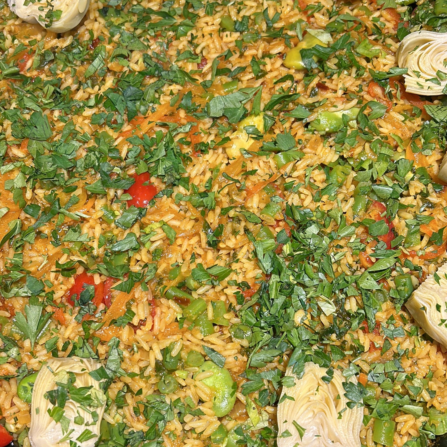 PAELLA VEGETARIANA