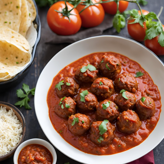 ALBONDIGAS EN SALSA DE CHIPOTLE