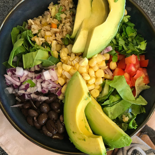 BUDDAH BOWL CON ADEREZO DE CACAHUATE