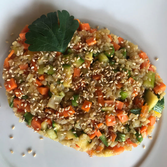 ARROZ FRITO CON VERDURAS